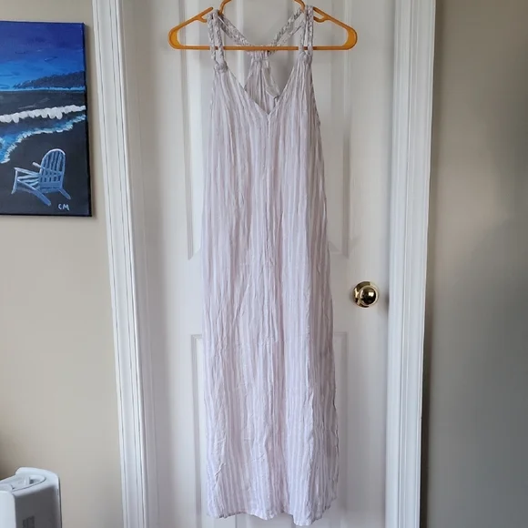Rachel Ashwell Striped Maxi Dress Sz Small - Picture 1 of 6
